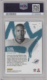 De'Von Achane from the 2023 Donruss Optic set graded by PSA and given an overall grade of 10.