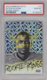 De'Von Achane from the 2023 Donruss Optic set graded by PSA and given an overall grade of 10.