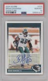 Brian Dawkins from the 2024 Panini Score set graded by PSA and given an overall grade of 10.
