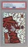 Jayden Daniels from the 2024 Panini Absolute set graded by PSA and given an overall grade of 9.