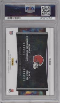 Cedric Tillman/Dorian Thompson-Robinson from the 2023 Panini Origins set graded by PSA and given an overall grade of 9.