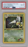 Koga's Beedrill from the 2000 Pokemon GH set graded by PSA and given an overall grade of 8.