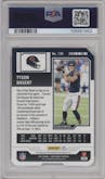 Tyson Bagent from the 2023 Panini Contenders set featuring a Ticket Stub parallel graded by PSA and given an overall grade of 9.