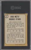 Jerry Koosman/Nolan Ryan from the 1968 Topps set graded by SGC and given an overall grade of 5.5.