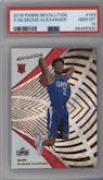 Shai Gilgeous-Alexander from the 2018-19 Panini Revolution  set graded by PSA and given an overall grade of 10.