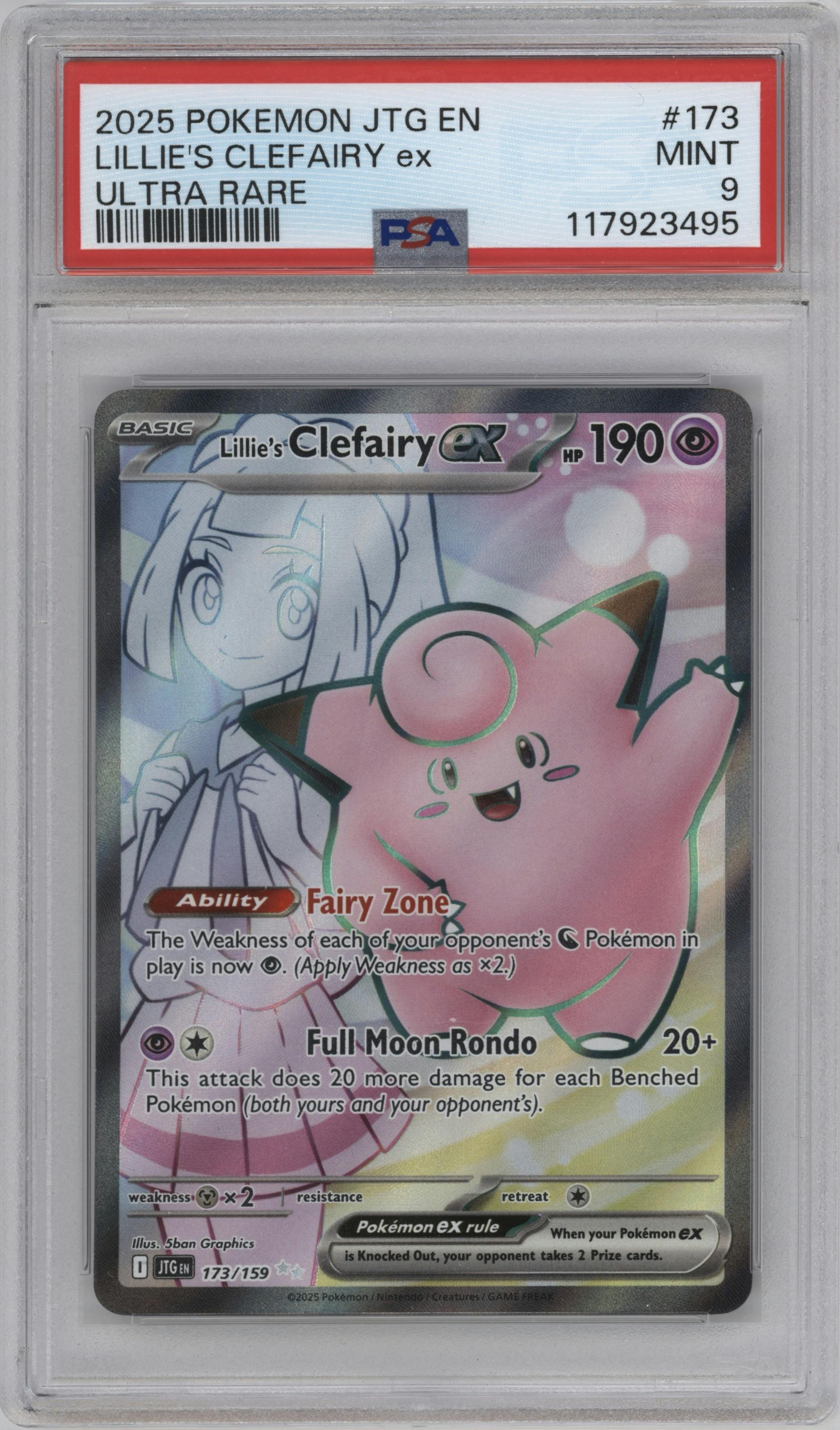 Lillie's Clefairy ex