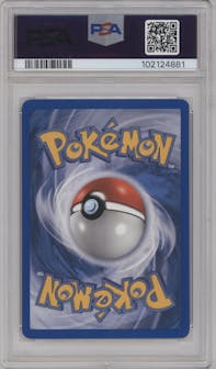 Golem from the 2006 Pokemon EX set graded by PSA and given an overall grade of 9.