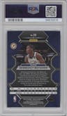 Bennedict Mathurin from the 2022-23 Panini Mosaic set featuring a White Sparkle parallel graded by PSA and given an overall grade of 9.