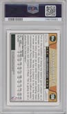 Kevin Durant from the 2008-09 Topps set featuring a Gold Foil parallel graded by PSA and given an overall grade of 9.