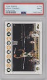 Kevin Durant from the 2008-09 Topps set featuring a Gold Foil parallel graded by PSA and given an overall grade of 9.