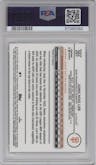 Jung Hoo Lee from the 2024 Topps Chrome set featuring a Refractor parallel graded by PSA and given an overall grade of 10.