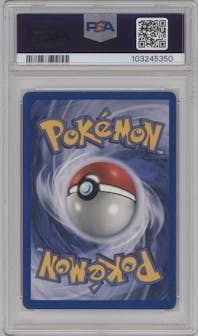 Brock's Ninetales from the 2000 Pokemon GH set graded by PSA and given an overall grade of 8.