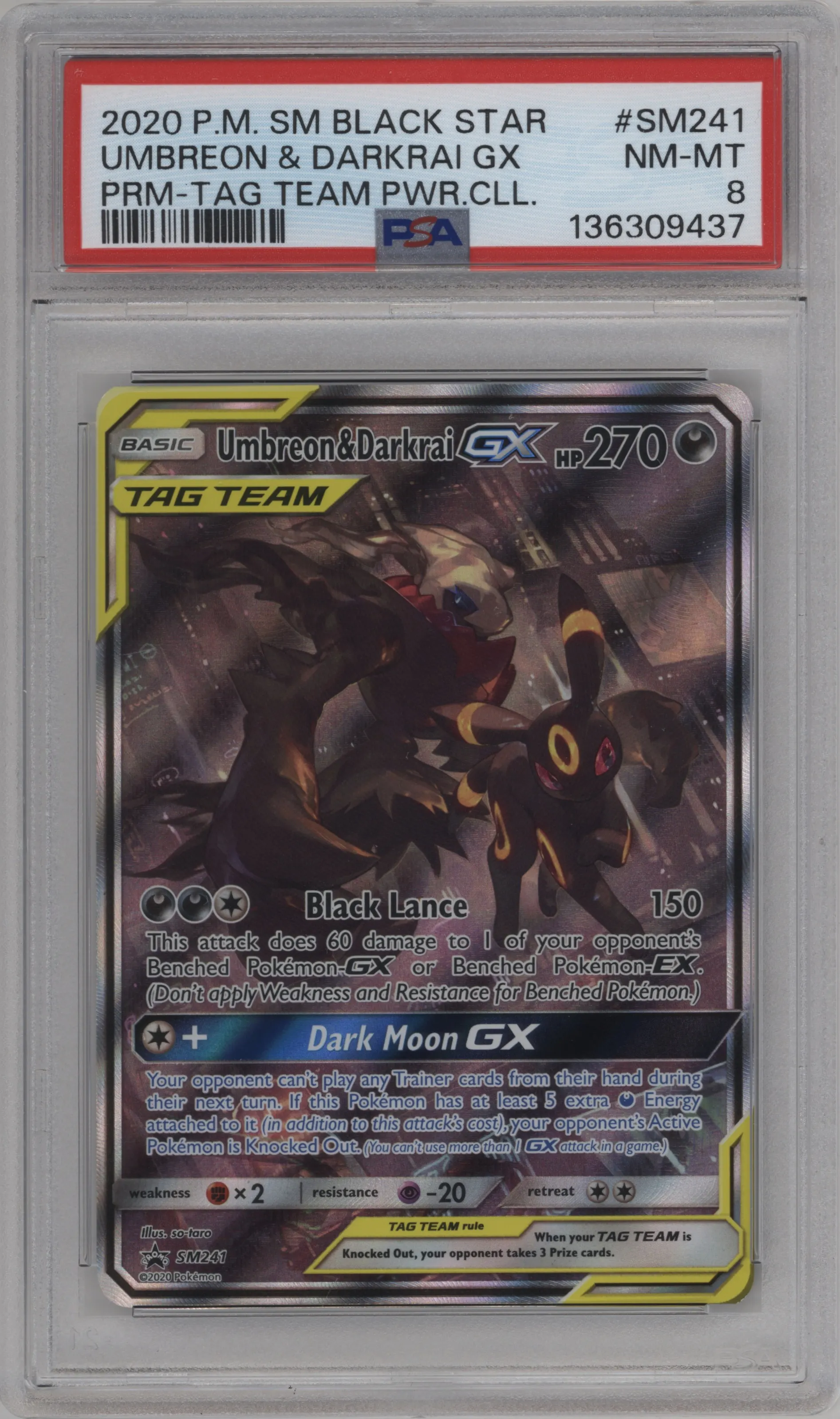 Umbreon/Darkrai GX