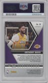 Anthony Davis from the 2019-20 Panini Mosaic  set featuring a Mosaic parallel graded by PSA and given an overall grade of 10.