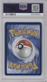 Sawsbuck from the 2024 Pokemon SV set graded by PSA and given an overall grade of 9.
