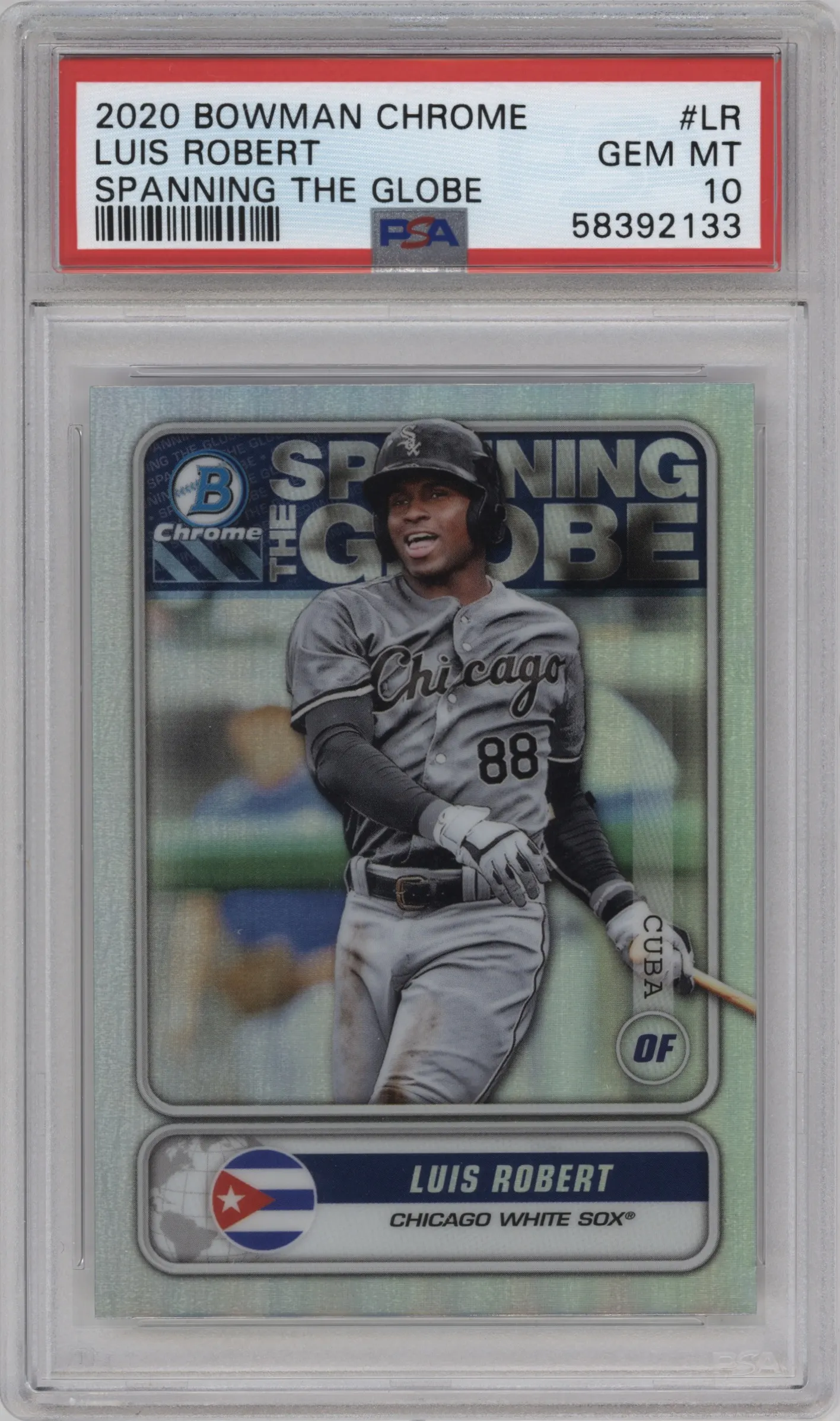 2020 Bowman STG Luis Robert #STG-LR PSA 10