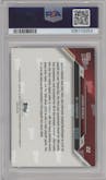 Jayden Daniels from the 2024 Topps Now set graded by PSA and given an overall grade of 10.