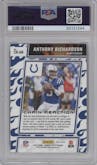 Anthony Richardson from the 2023 Donruss Optic set graded by PSA and given an overall grade of 9.