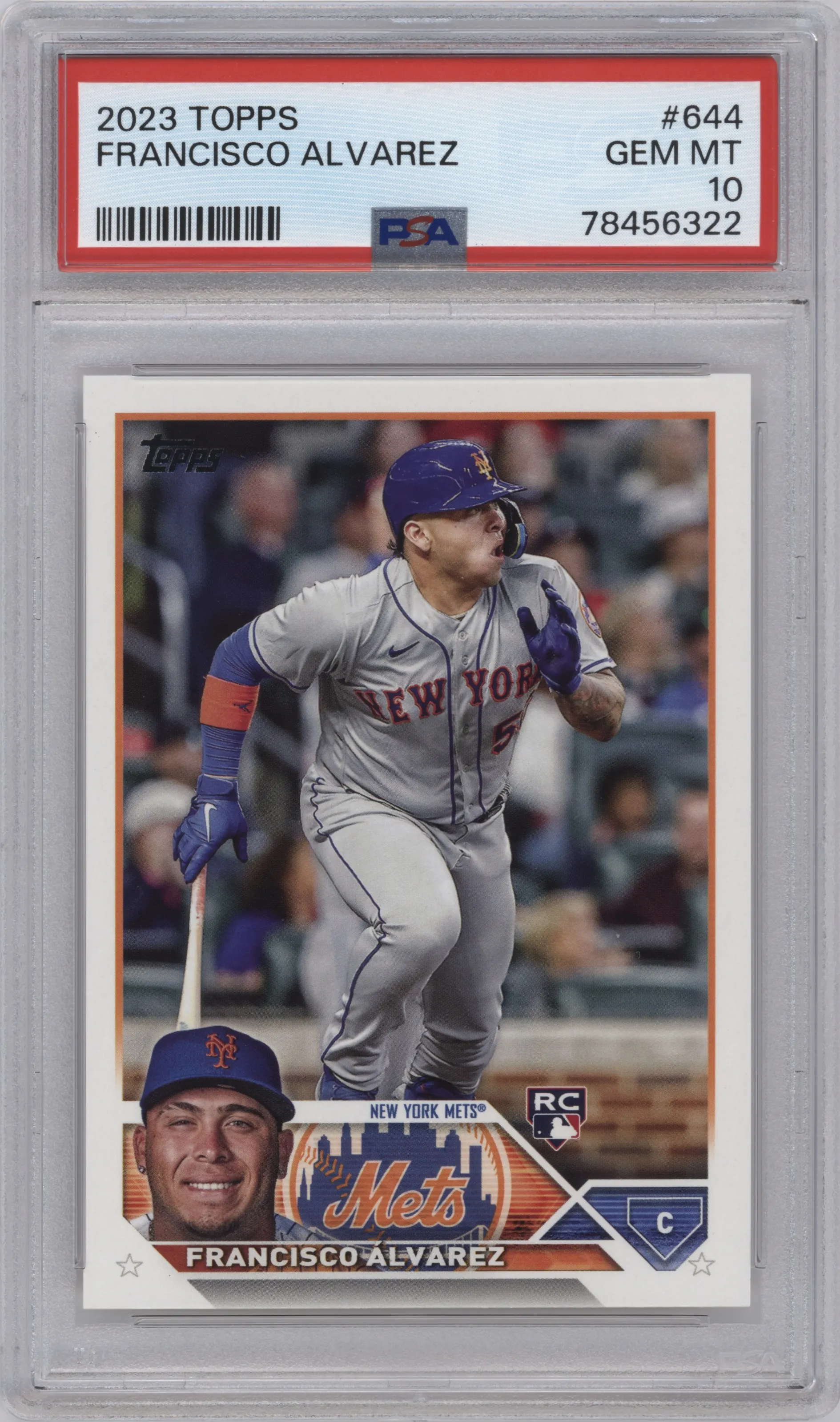2023 Topps Series 2 Francisco Alvarez PSA 10