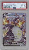 Charizard VMAX from the 2021 Pokemon SWSH set graded by PSA and given an overall grade of 10.