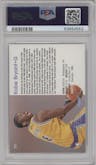 Kobe Bryant from the 1996-97 NBA Hoops set graded by PSA and given an overall grade of 9.