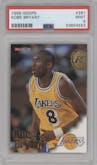 Kobe Bryant from the 1996-97 NBA Hoops set graded by PSA and given an overall grade of 9.