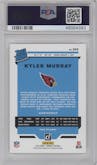 Kyler Murray from the 2019 Panini Donruss set graded by PSA and given an overall grade of 10.