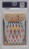 Shaquille O'Neal from the 1996-97 Skybox E-X2000 set graded by PSA and given an overall grade of 8.