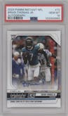 Brian Thomas Jr. from the 2024 Panini Instant NFL set graded by PSA and given an overall grade of 10.