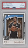 Stephon Castle from the 2024-25 Panini Donruss set graded by PSA and given an overall grade of 10.