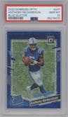Anthony Richardson from the 2023 Donruss Optic set featuring a Blue Glitter parallel graded by PSA and given an overall grade of 10.