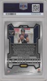 C.J. Stroud from the 2023 Panini Prizm set graded by PSA and given an overall grade of 9.