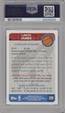 LeBron James from the 2003-04 Topps Bazooka set graded by PSA and given an overall grade of 9.