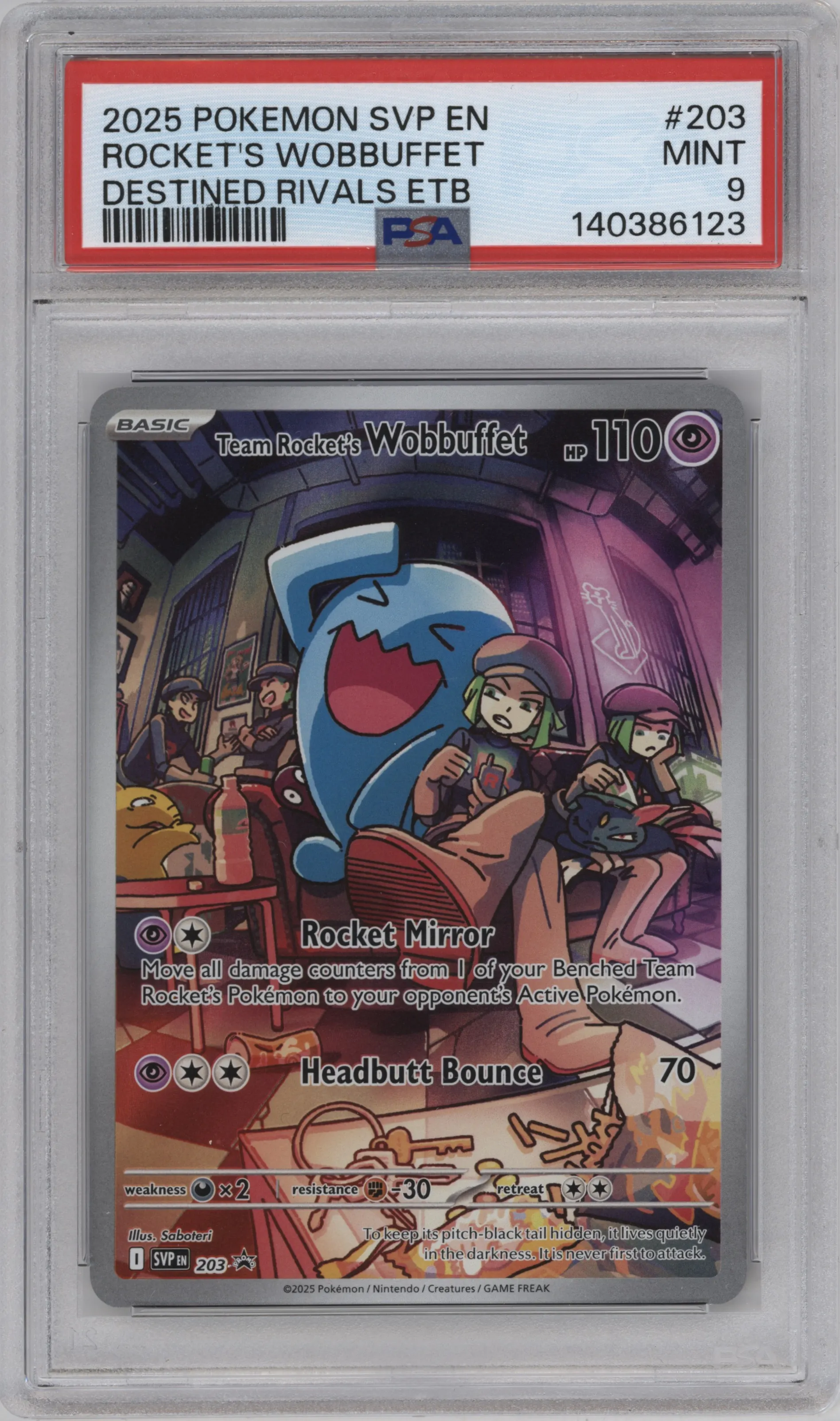 Team Rocket's Wobbuffet