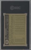 Gil Hodges from the 1961 Topps set graded by SGC and given an overall grade of 6.