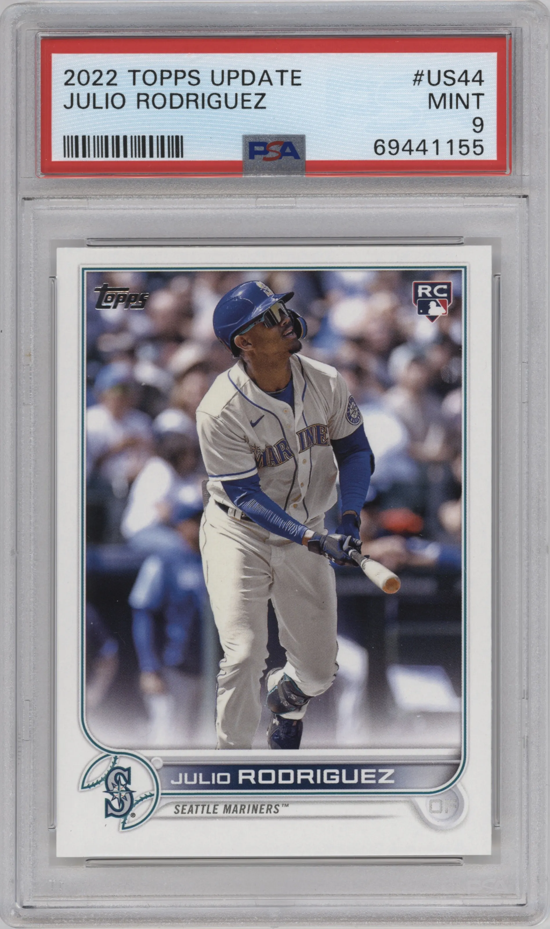 2022 Topps Update Julio Rodriguez PSA 9