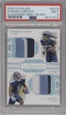 A.J. Brown/Derrick Henry  from the 2020 Panini Flawless set featuring a Silver parallel graded by PSA and given an overall grade of 9.