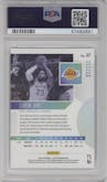 LeBron James from the 2018-19 Panini Status set graded by PSA and given an overall grade of 10.