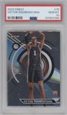 Victor Wembanyama from the 2023-24 Finest set graded by PSA and given an overall grade of 10.