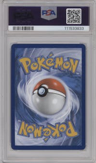 Venusaur ex from the 2023 Pokemon SV set graded by PSA and given an overall grade of 9.