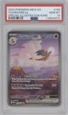 Charizard ex from the 2023 Pokemon SV set graded by PSA and given an overall grade of 10.