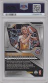 Cameron Brink from the 2024 Panini Prizm WNBA set featuring a Purple Prizm parallel graded by PSA and given an overall grade of 9.