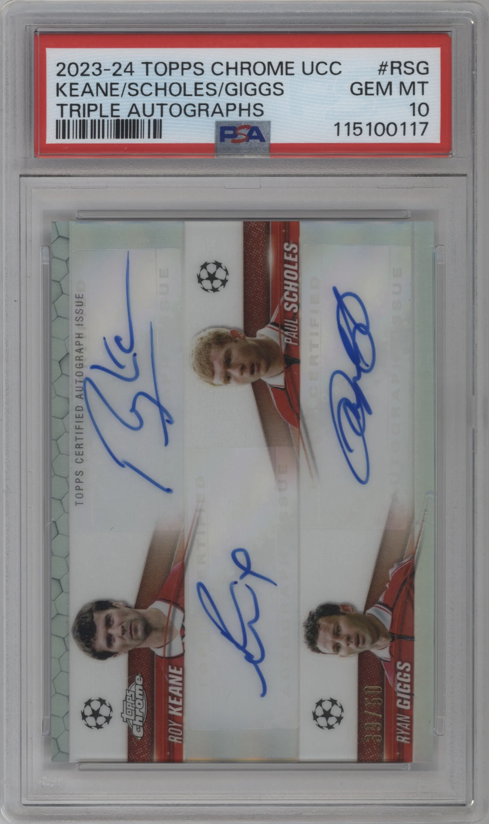 Roy Keane/ Paul Scholes/Ryan Giggs