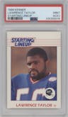 Lawrence Taylor  from the 1988 Kenner Starting Lineup set graded by PSA and given an overall grade of 9.