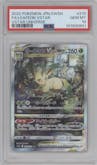 Leafeon VSTAR from the 2022 Pokemon SWSH JPN set graded by PSA and given an overall grade of 10.