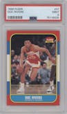 Doc Rivers from the 1986-87 Fleer set graded by PSA and given an overall grade of 9.