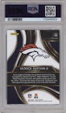 Patrick Surtain II from the 2020 Panini Select set graded by PSA and given an overall grade of 10.