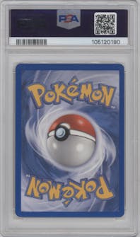 Machamp from the 2004 Pokemon EX set graded by PSA and given an overall grade of 10.