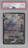 Zacian V from the 2022 Pokemon SWSH set graded by PSA and given an overall grade of 10.