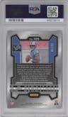 Hendon Hooker from the 2023 Panini Prizm set featuring a Purple Wave parallel graded by PSA and given an overall grade of 10.